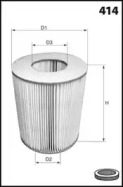 LUCAS FILTERS lfaf259 -  Воздушный фильтр